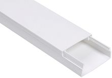 Кабель-канал IEK Элекор 100x60мм (2000мм) белый (уп. 8м.) картинка